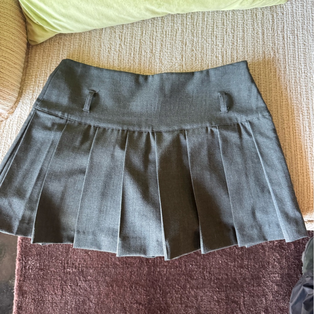 Zara Pleated Miniskirt w/ Shorts